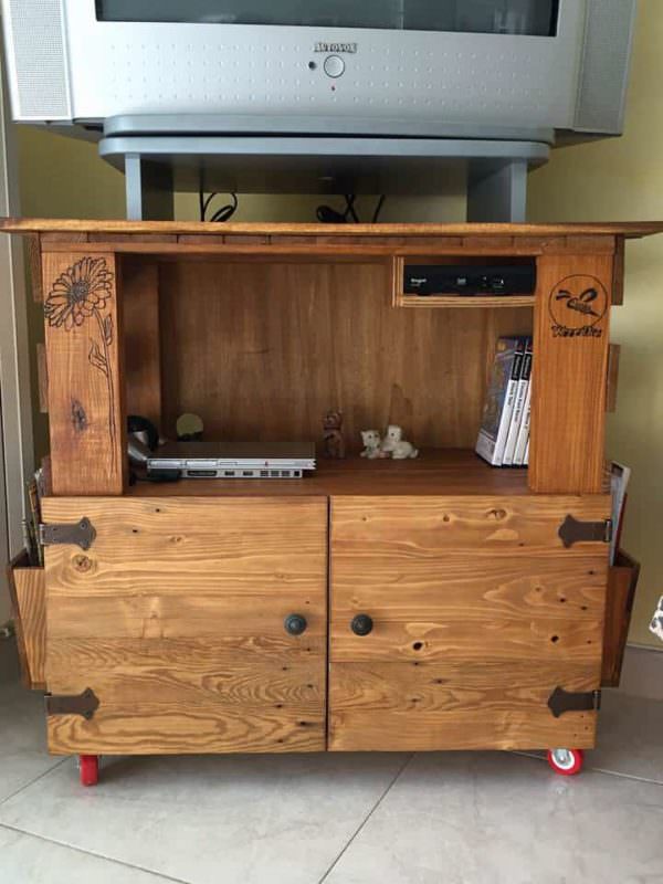 Woodbee – Tv Stand Furniture Pallet TV Stands & Racks Woodbee – Tv Stand Furniture Pallet TV Stands & Racks
