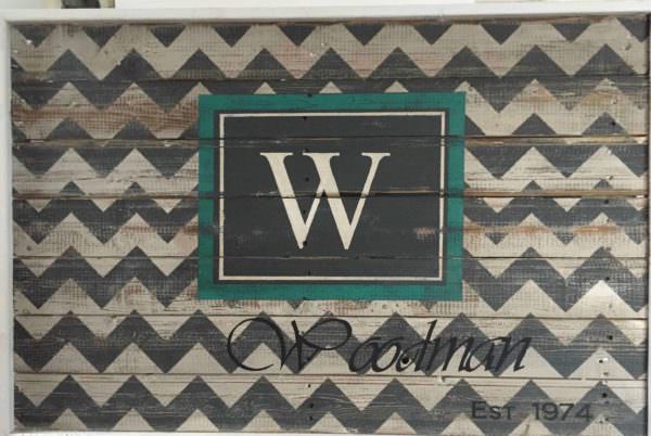 Chevron Family Sign Pallet Pallet Wall Decor & Pallet Painting Chevron Family Sign Pallet Pallet Wall Decor & Pallet Painting