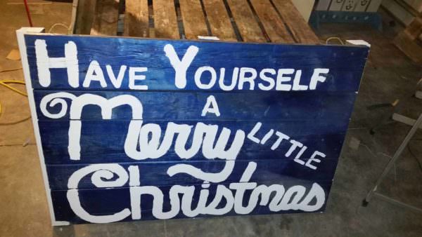Christmas Sign For My Front Yard Pallet Wall Decor & Pallet Painting Christmas Sign For My Front Yard Pallet Wall Decor & Pallet Painting