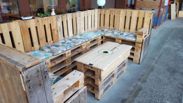 Cocktail Lounge From Pallets Lounges & Garden Sets Cocktail Lounge From Pallets Lounges & Garden Sets