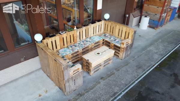 Cocktail Lounge From Pallets Lounges & Garden Sets Cocktail Lounge From Pallets Lounges & Garden Sets