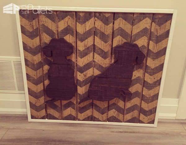 Daschunds Pallet Sign Pallet Wall Decor & Pallet Painting Daschunds Pallet Sign Pallet Wall Decor & Pallet Painting