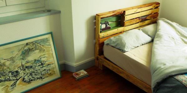 New Pallet Bed Frame & Headboard for Our New Home Pallet Beds, Pallet Headboards & Frames New Pallet Bed Frame & Headboard for Our New Home Pallet Beds, Pallet Headboards & Frames