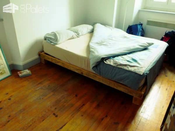 New Pallet Bed Frame & Headboard for Our New Home Pallet Beds, Pallet Headboards & Frames New Pallet Bed Frame & Headboard for Our New Home Pallet Beds, Pallet Headboards & Frames