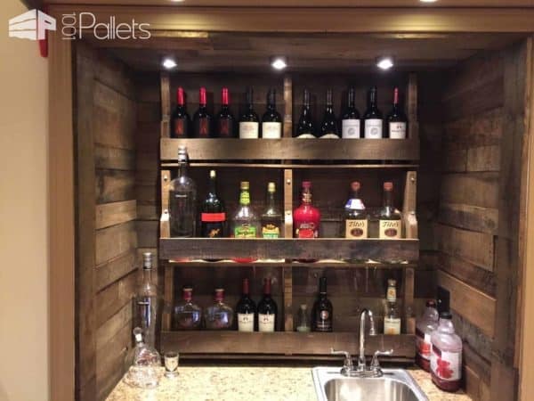 Pallet Basement Pallet Bars Pallet Walls & Pallet Doors Pallet Basement Pallet Bars Pallet Walls & Pallet Doors