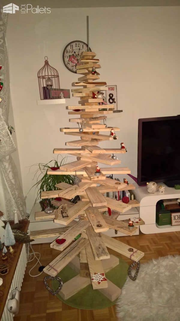 Pallet Christmas Tree Pallet Home Accessories Pallet Christmas Tree Pallet Home Accessories