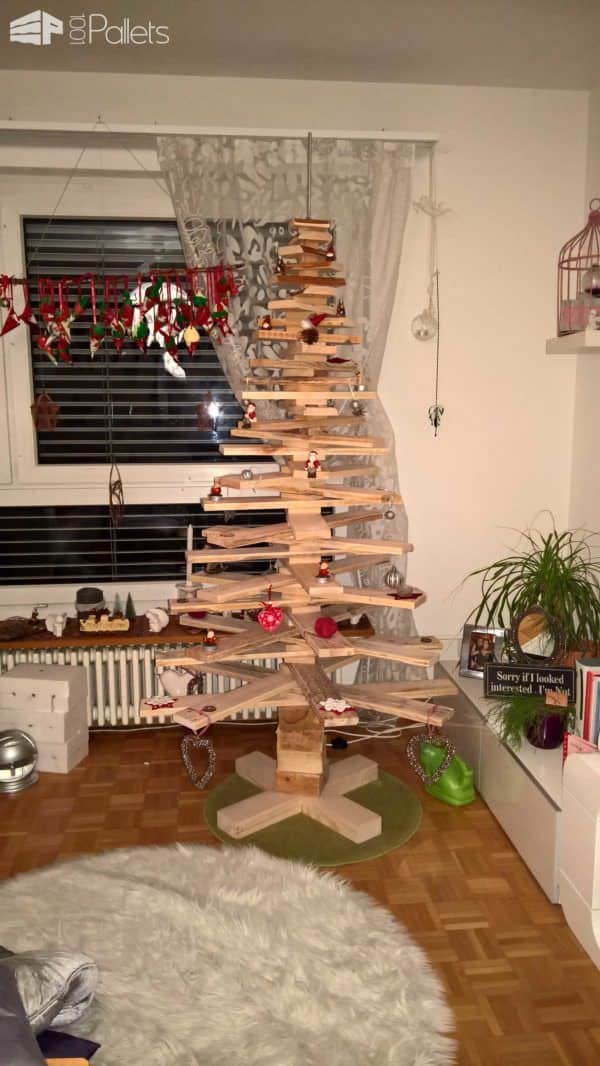 Pallet Christmas Tree Pallet Home Accessories Pallet Christmas Tree Pallet Home Accessories