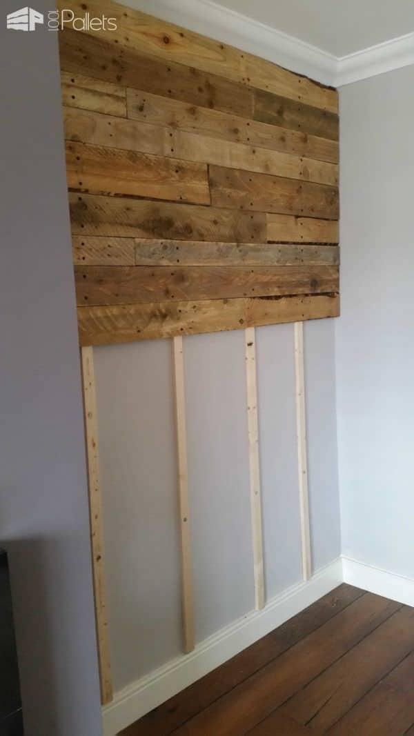 Pallet Wood Wall: How to Build It Step-by-step Pallet Walls & Pallet Doors Pallet Wood Wall: How to Build It Step-by-step Pallet Walls & Pallet Doors