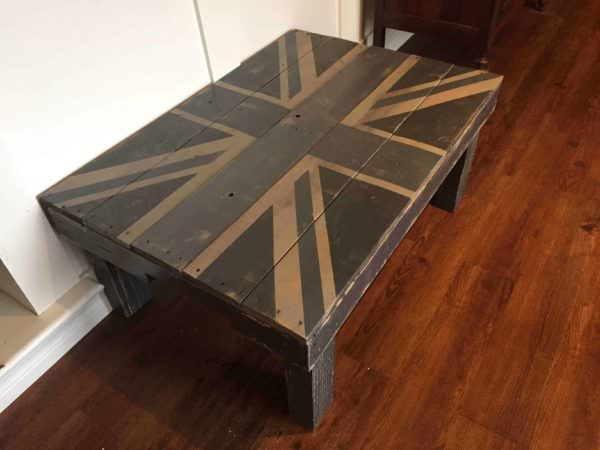 Union Jack Pallet Coffee Table Pallet Coffee Tables Union Jack Pallet Coffee Table Pallet Coffee Tables