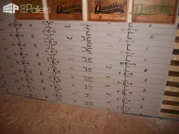 Walls & Sliding Barn Door Made from Pallets Pallet Walls & Pallet Doors Walls & Sliding Barn Door Made from Pallets Pallet Walls & Pallet Doors