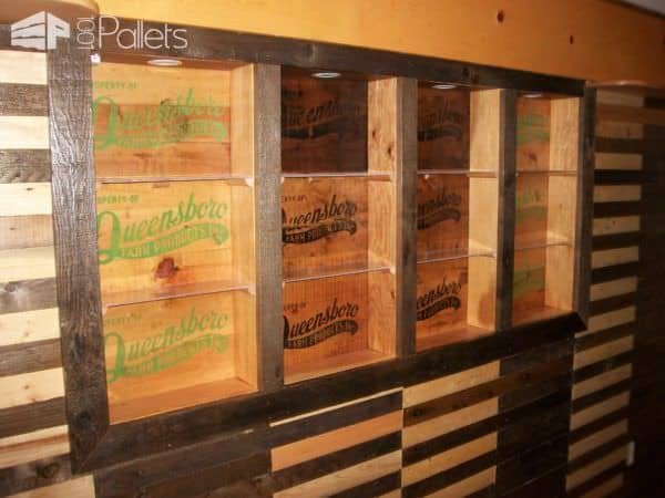 Walls & Sliding Barn Door Made from Pallets Pallet Walls & Pallet Doors Walls & Sliding Barn Door Made from Pallets Pallet Walls & Pallet Doors