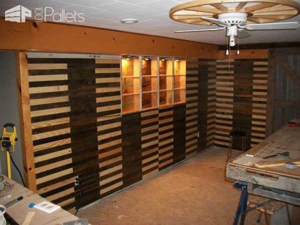 Walls & Sliding Barn Door Made from Pallets Pallet Walls & Pallet Doors Walls & Sliding Barn Door Made from Pallets Pallet Walls & Pallet Doors