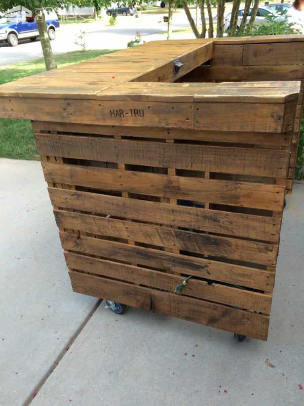 Backyard Pallet Bar Lounges & Garden Sets Backyard Pallet Bar Lounges & Garden Sets