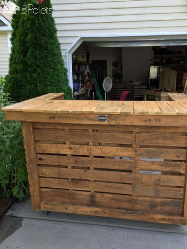 Backyard Pallet Bar Lounges & Garden Sets Backyard Pallet Bar Lounges & Garden Sets