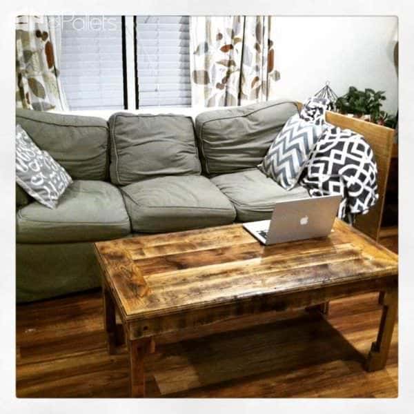 From Pallet to Eligant Pallet Coffee Tables From Pallet to Eligant Pallet Coffee Tables