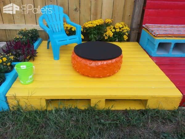 How I Built My Grand Daughter Her Own Patio Fun Pallet Crafts for Kids How I Built My Grand Daughter Her Own Patio Fun Pallet Crafts for Kids