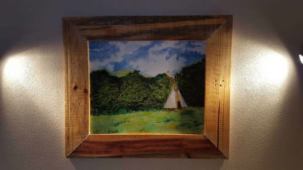 Pallet Picture Frame Pallet Wall Decor & Pallet Painting Pallet Picture Frame Pallet Wall Decor & Pallet Painting