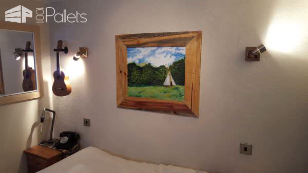 Pallet Picture Frame Pallet Wall Decor & Pallet Painting Pallet Picture Frame Pallet Wall Decor & Pallet Painting