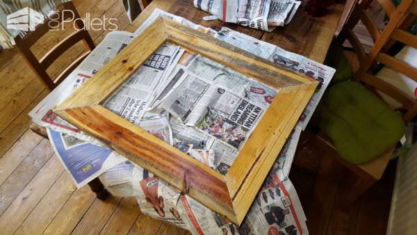 Pallet Picture Frame Pallet Wall Decor & Pallet Painting Pallet Picture Frame Pallet Wall Decor & Pallet Painting
