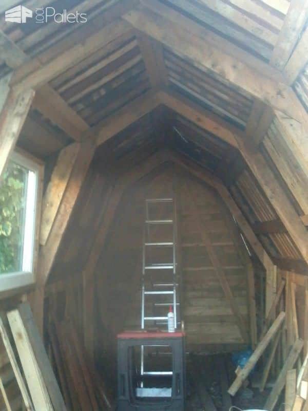 Pallet Workshop For Less Than 120$ Pallet Sheds, Cabins, Huts & Playhouses Pallet Workshop For Less Than 120$ Pallet Sheds, Cabins, Huts & Playhouses