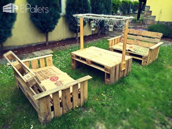 Pallets Garden Funiture Lounges & Garden Sets Pallets Garden Funiture Lounges & Garden Sets