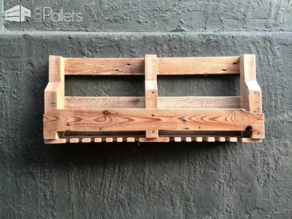 6 Bottle Wine Rack & Glass Holder Pallet Shelves & Pallet Coat Hangers 6 Bottle Wine Rack & Glass Holder Pallet Shelves & Pallet Coat Hangers