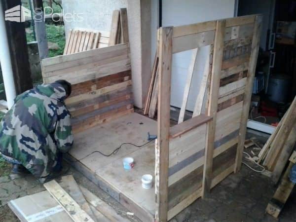 Cabane De Jardin Pour Enfants / Children Play House & Its Making of Pallet Sheds, Cabins, Huts & Playhouses Cabane De Jardin Pour Enfants / Children Play House & Its Making of Pallet Sheds, Cabins, Huts & Playhouses