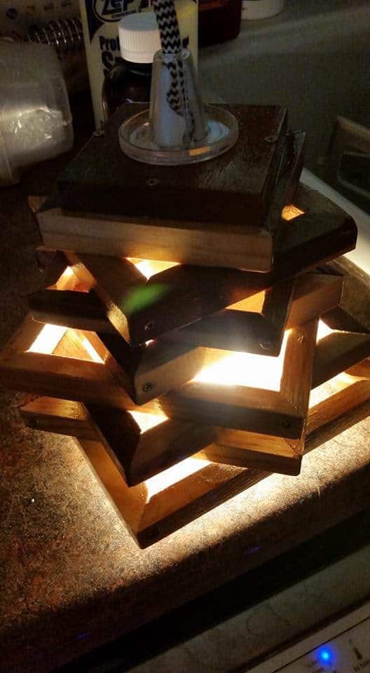 Pallet Lamp Pallet Lamps & Lights Pallet Lamp Pallet Lamps & Lights