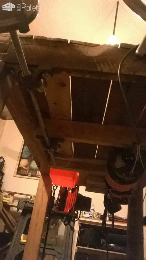 Diy Multi-purpose Pallet Workbench Pallet Desks & Pallet Tables Diy Multi-purpose Pallet Workbench Pallet Desks & Pallet Tables
