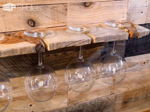 Kitchen Makeover with Stainless Steel and Recycled Pallets Pallet Bars Kitchen Makeover with Stainless Steel and Recycled Pallets Pallet Bars