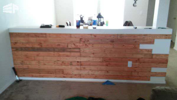 Pallet Half Wall Pallet Bars Pallet Walls & Pallet Doors Pallet Half Wall Pallet Bars Pallet Walls & Pallet Doors