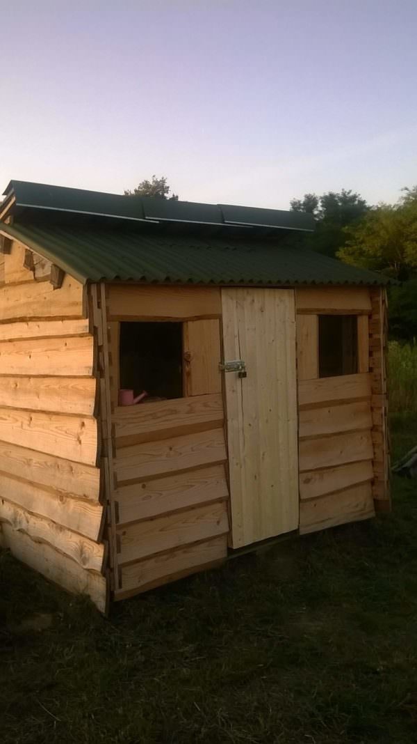 Small Shed from Used Pallets & Cheap Wood Pallet Sheds, Cabins, Huts & Playhouses Small Shed from Used Pallets & Cheap Wood Pallet Sheds, Cabins, Huts & Playhouses