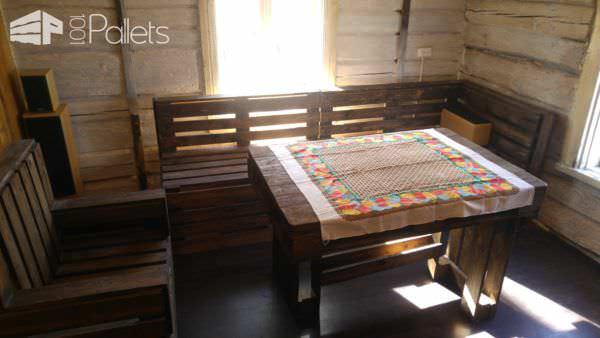 How I Made My Kitchen & Dining Area Out Of Recycled Pallets Pallet Projects How I Made My Kitchen & Dining Area Out Of Recycled Pallets Pallet Projects