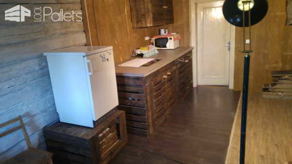 How I Made My Kitchen & Dining Area Out Of Recycled Pallets Pallet Projects How I Made My Kitchen & Dining Area Out Of Recycled Pallets Pallet Projects