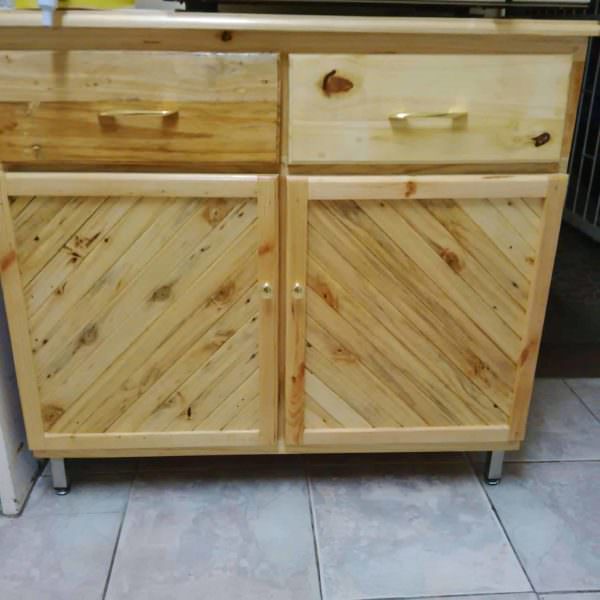 Pallet Cabinet From One Single Pallet Pallet Cabinets & Wardrobes Pallet Cabinet From One Single Pallet Pallet Cabinets & Wardrobes