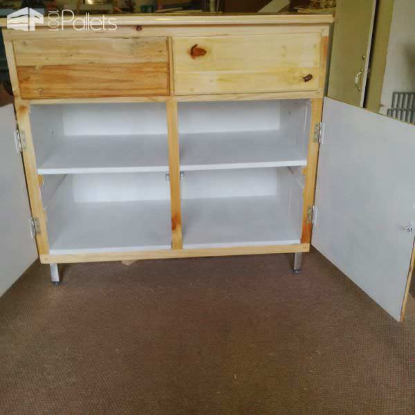 Pallet Cabinet From One Single Pallet Pallet Cabinets & Wardrobes Pallet Cabinet From One Single Pallet Pallet Cabinets & Wardrobes