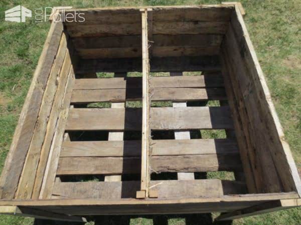 Pallet Planter to Avoid Backaches Pallet Planters & Compost Bins Pallet Planter to Avoid Backaches Pallet Planters & Compost Bins