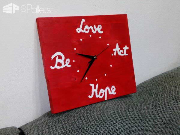 Pallet Wall Clock Pallet Clocks Pallet Wall Clock Pallet Clocks