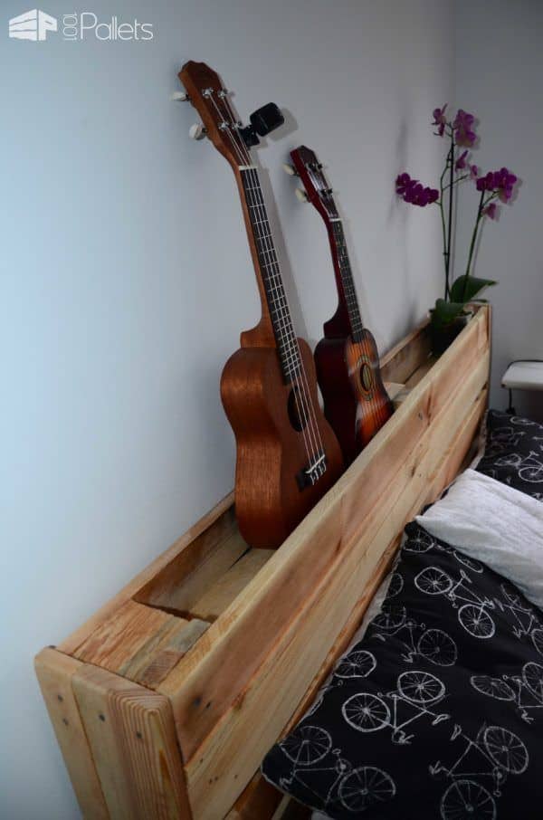 Pallet Wood King Size Bed with Drawers & Storage Pallet Beds, Pallet Headboards & Frames Pallet Wood King Size Bed with Drawers & Storage Pallet Beds, Pallet Headboards & Frames