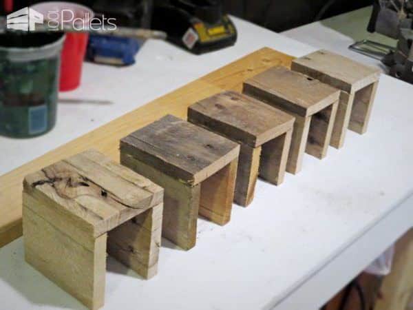 Pallet Wood Wall Mount Silverware Holder Pallet Home Décor Ideas Pallet Wood Wall Mount Silverware Holder Pallet Home Décor Ideas