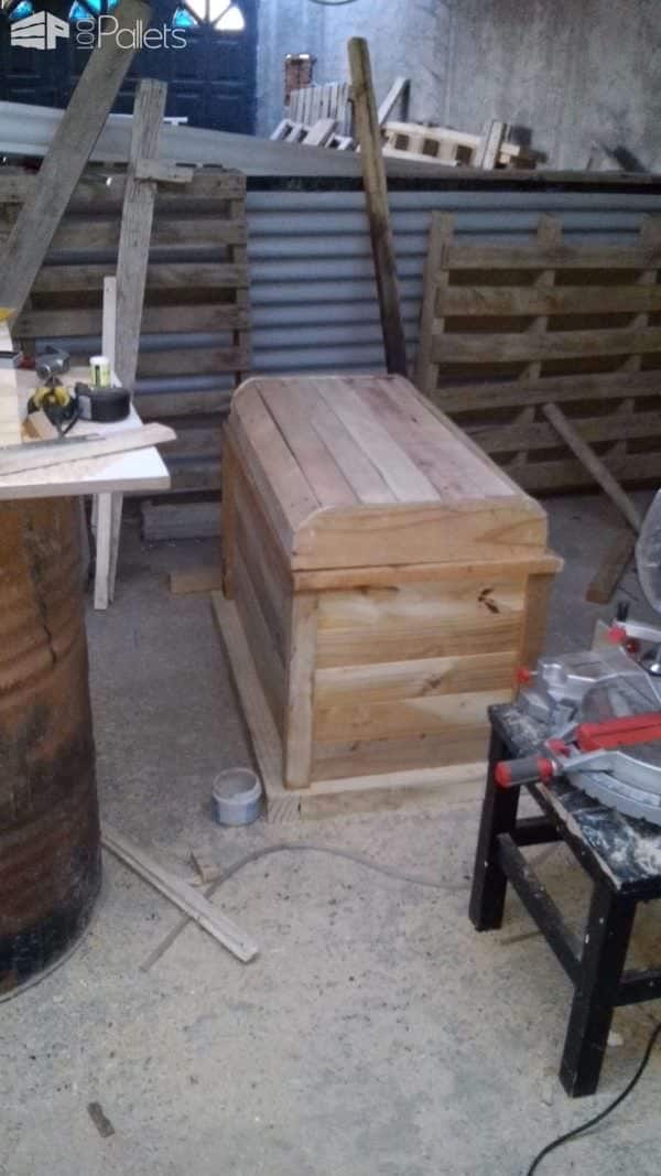 Pirate Chest – Baul Pirata Pallet Boxes & Chests Pirate Chest – Baul Pirata Pallet Boxes & Chests