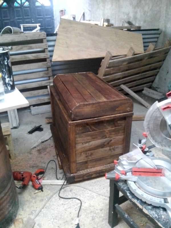Pirate Chest – Baul Pirata Pallet Boxes & Chests Pirate Chest – Baul Pirata Pallet Boxes & Chests