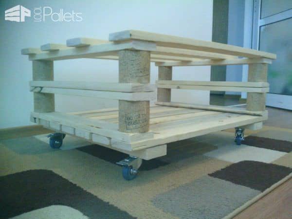 Two Pallets Coffee Table Pallet Coffee Tables Two Pallets Coffee Table Pallet Coffee Tables