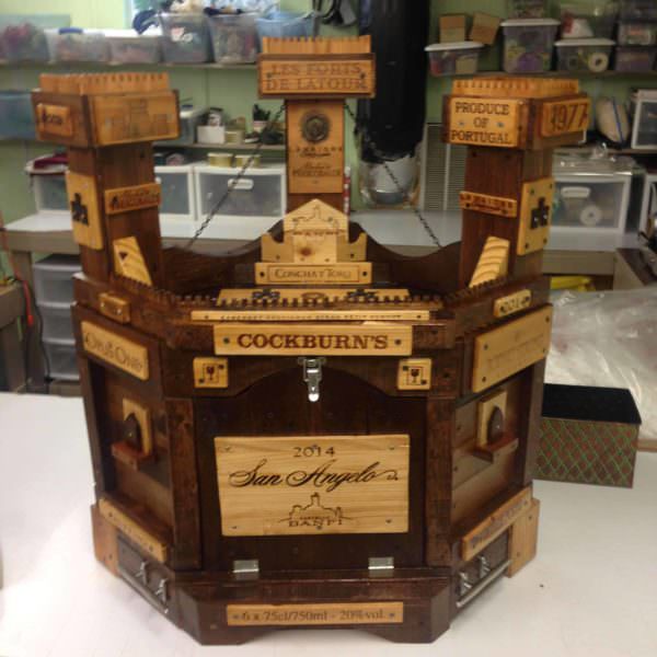 Amazing Pallet Wine Castle Pallet Boxes & Chests Pallet Home Accessories Amazing Pallet Wine Castle Pallet Boxes & Chests Pallet Home Accessories