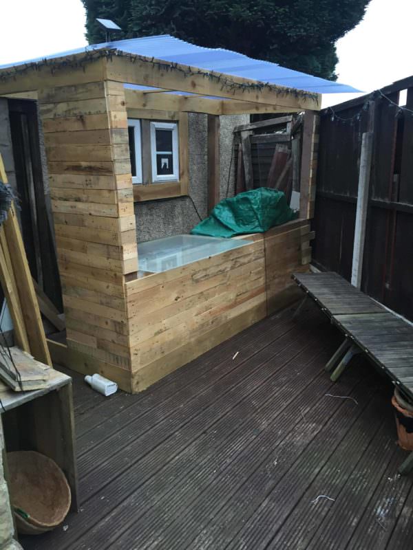 Budget-friendly Pallet Bbq Bar Pallet Bars Budget-friendly Pallet Bbq Bar Pallet Bars