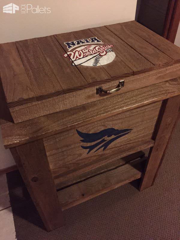 Diy: How I Made My Patio Cooler Pallet Boxes & Chests Diy: How I Made My Patio Cooler Pallet Boxes & Chests