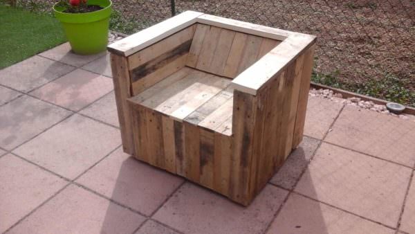 Fauteuil De Jardin / 5 Pallets Into Beautiful Garden Armchair Pallet Benches, Pallet Chairs & Stools Fauteuil De Jardin / 5 Pallets Into Beautiful Garden Armchair Pallet Benches, Pallet Chairs & Stools