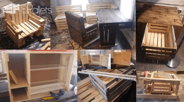 How I Made My Kitchen & Dining Area Out Of Recycled Pallets Pallet Projects How I Made My Kitchen & Dining Area Out Of Recycled Pallets Pallet Projects