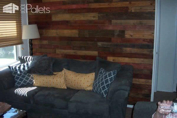 How I Made My Pallet Wall Pallet Walls & Pallet Doors How I Made My Pallet Wall Pallet Walls & Pallet Doors