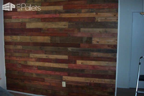 How I Made My Pallet Wall Pallet Walls & Pallet Doors How I Made My Pallet Wall Pallet Walls & Pallet Doors